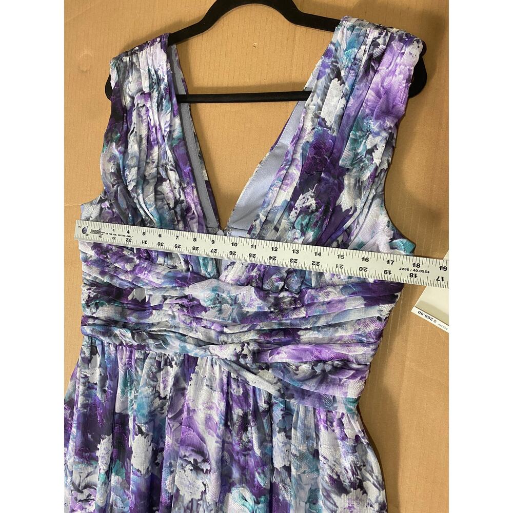 NWT JS COLLECTIONS DRESS GOWN MOTHER OF THE BRIDE FORMAL EVENING WEDDING GUEST - Picture 14 of 16